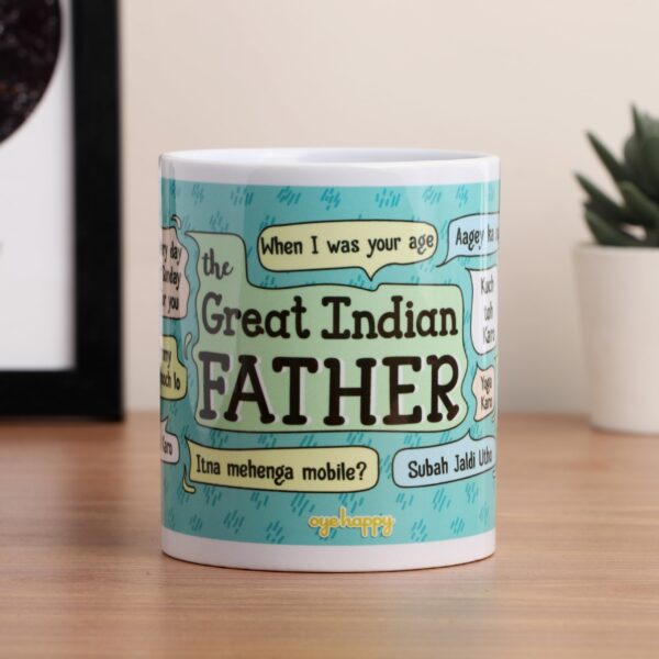 Indian Father Theme Mug