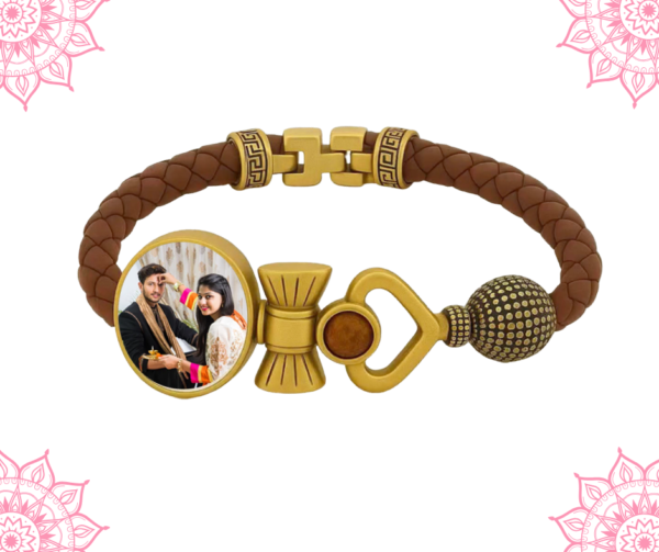 Personalised Family Rakhi with customised coffee mug and cushion - Image 3