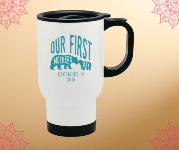 Personalised family Rakhi sonpapadi and a customised Traveller mug - Image 2