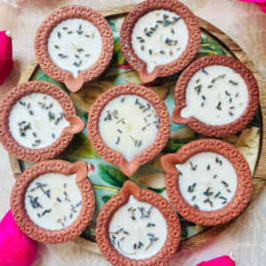 Earthen Diya Candle Set