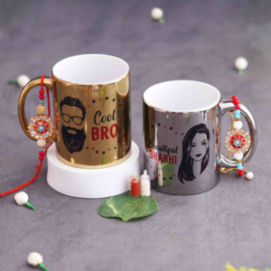 Rakhi Mug Set